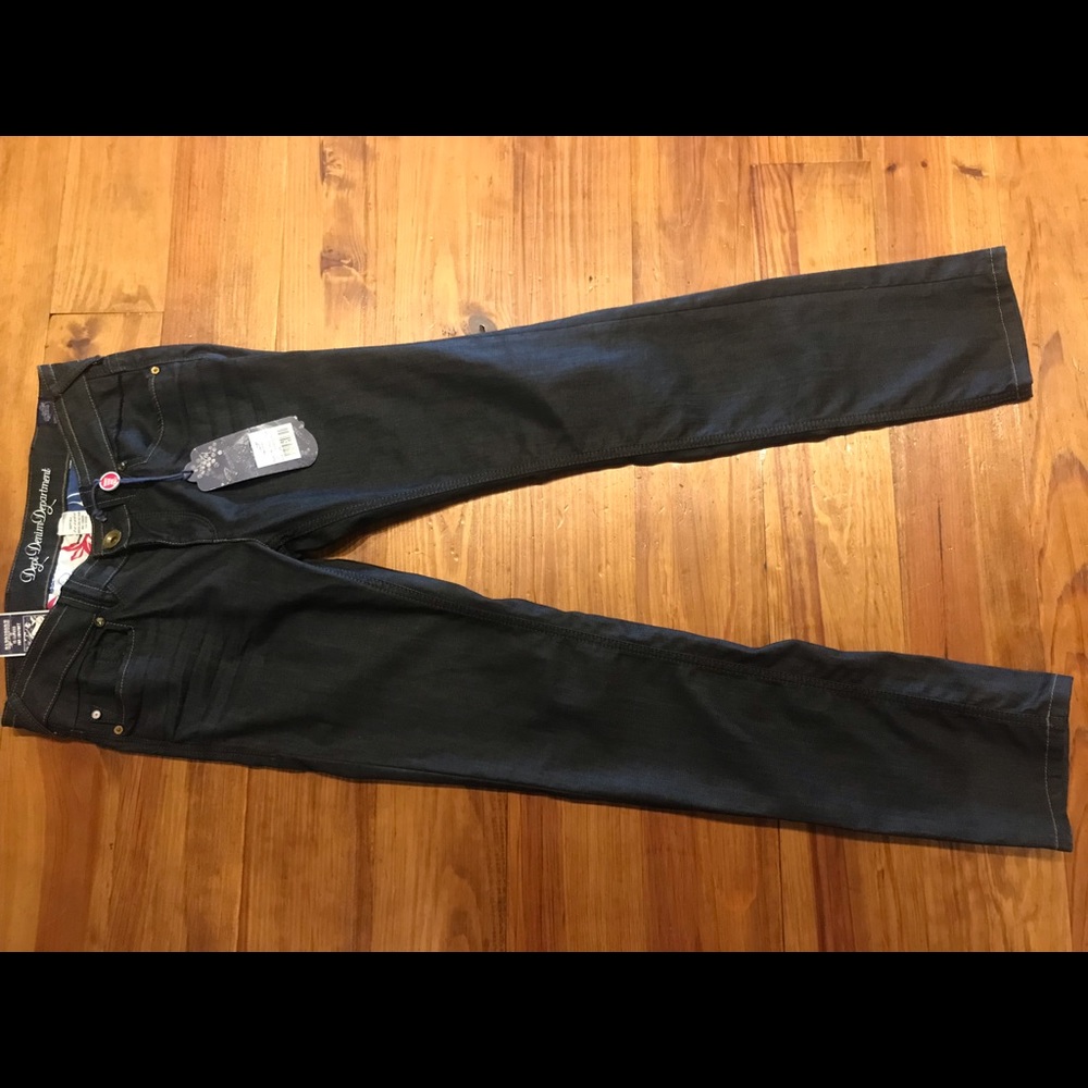 Dark wash denim jeans